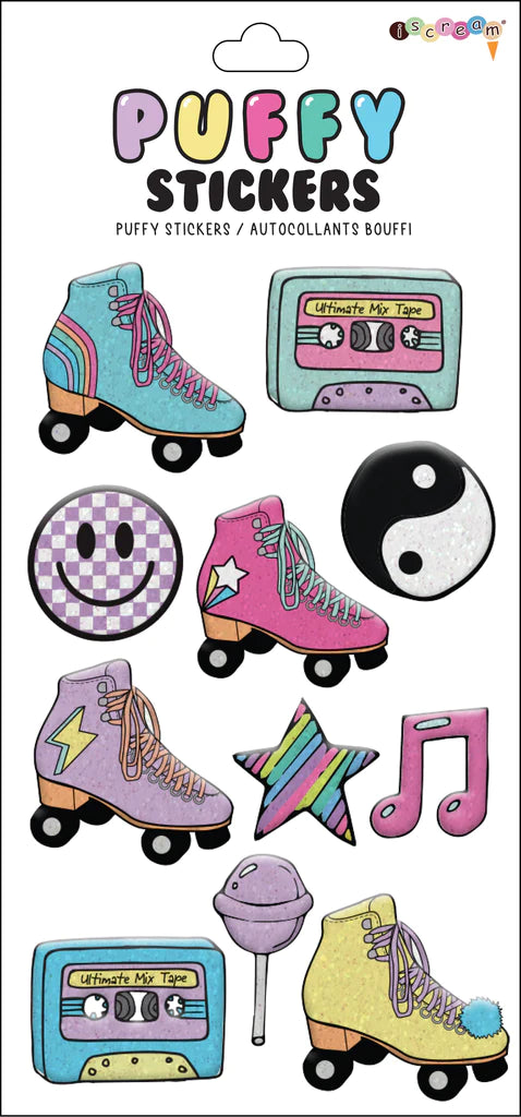 Let's Roll Pop-Up Stickers