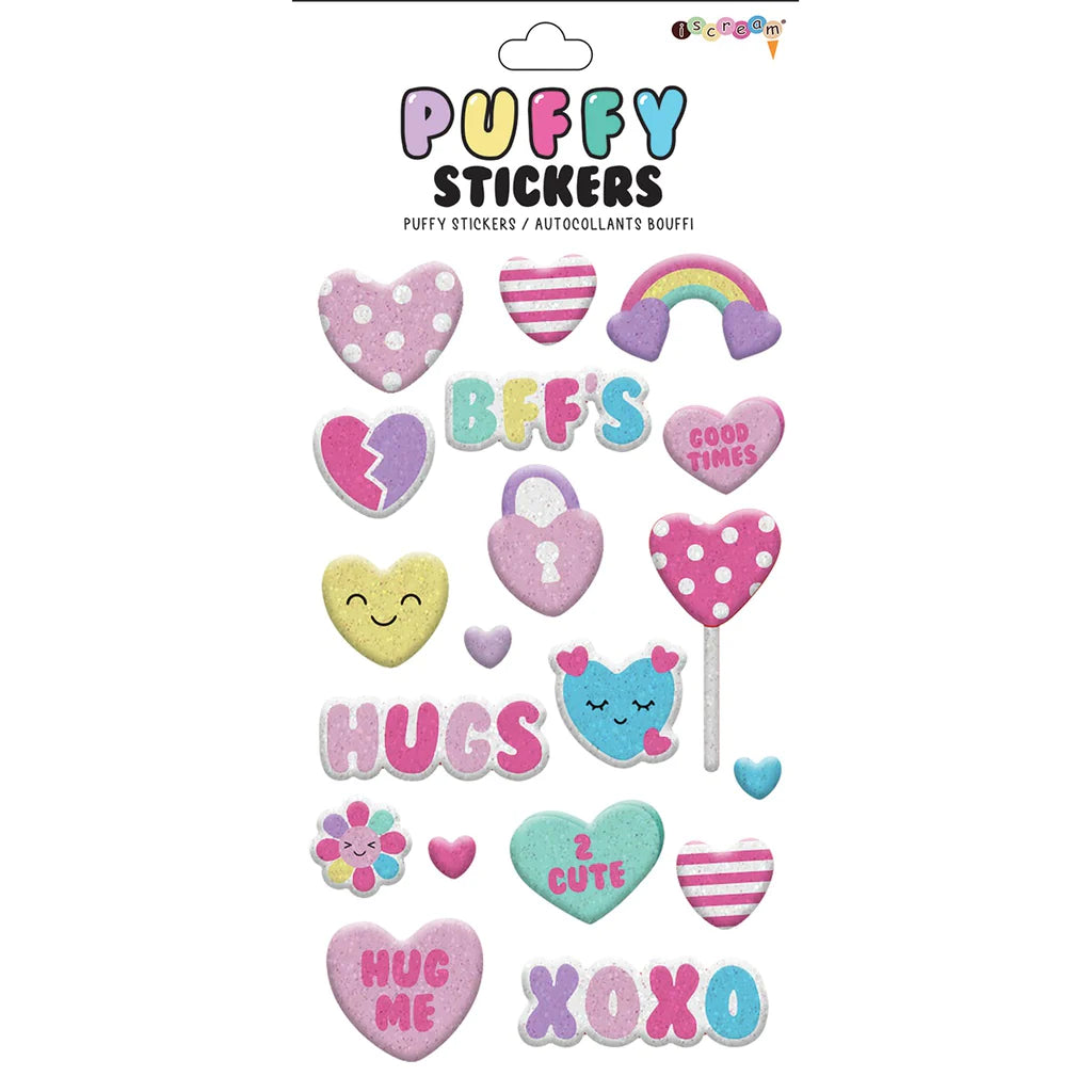 Heart Pop-Up Stickers