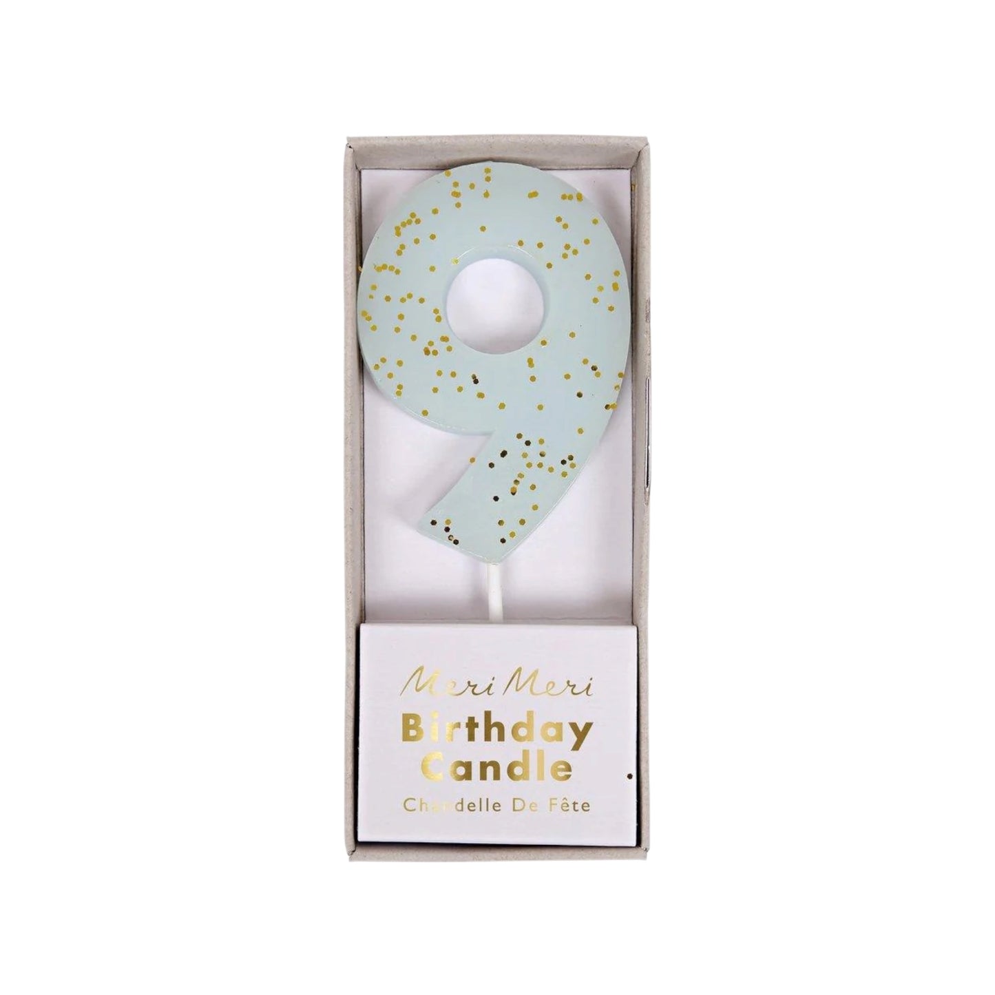 Number "Nine" Candle