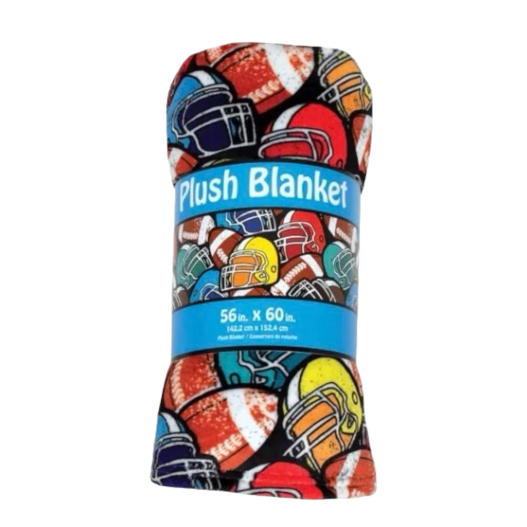 Football Plush Blanket