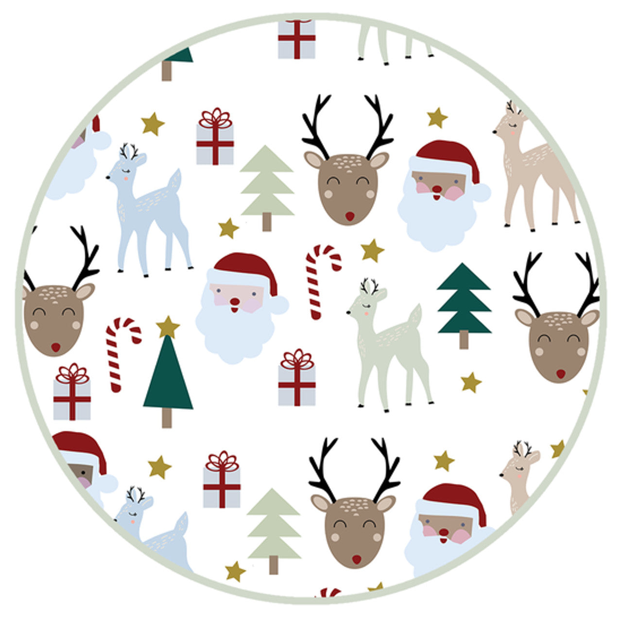 Santa and Friends Bamboo Convertible Romper