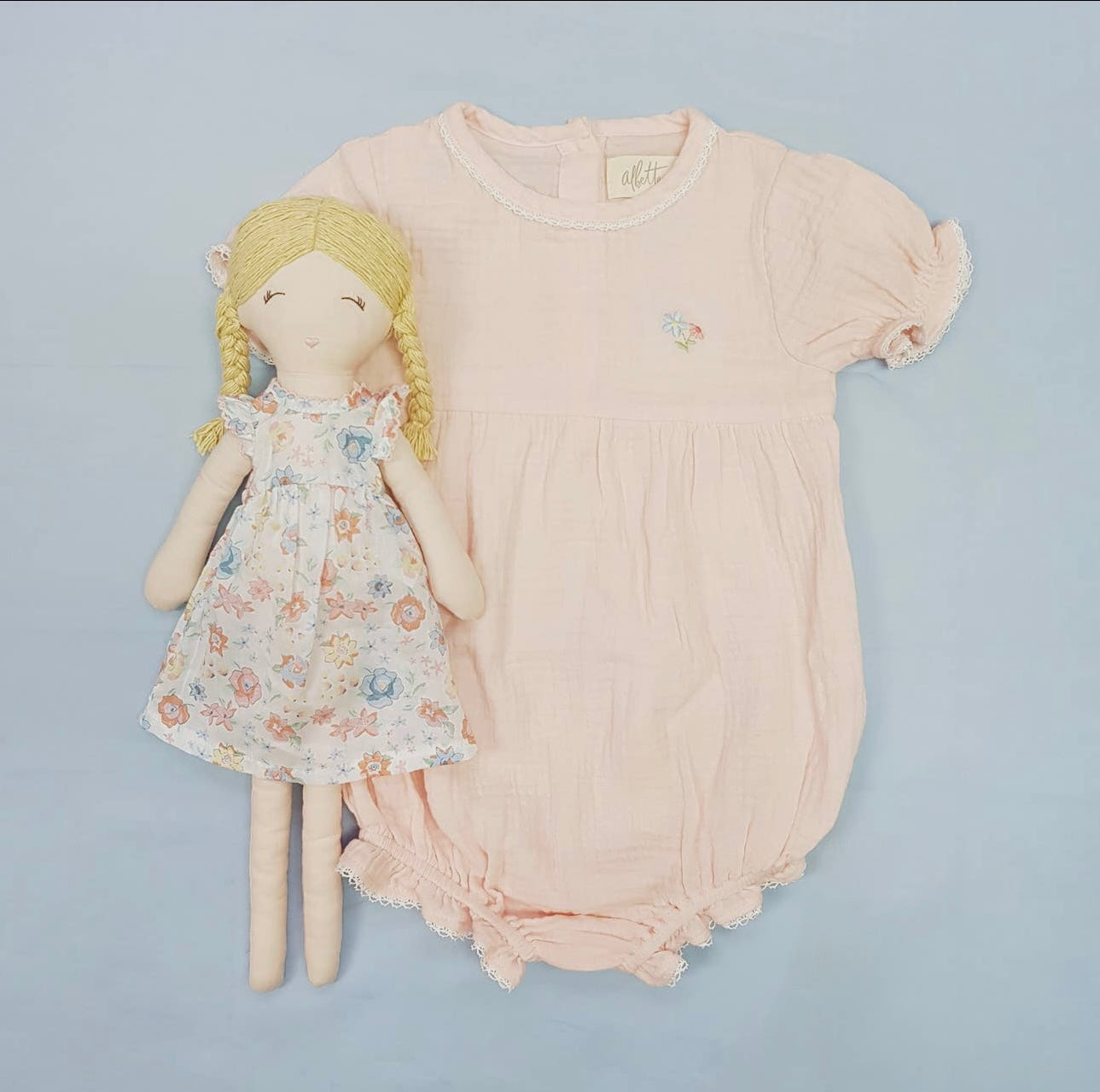 Flower Bubble Romper