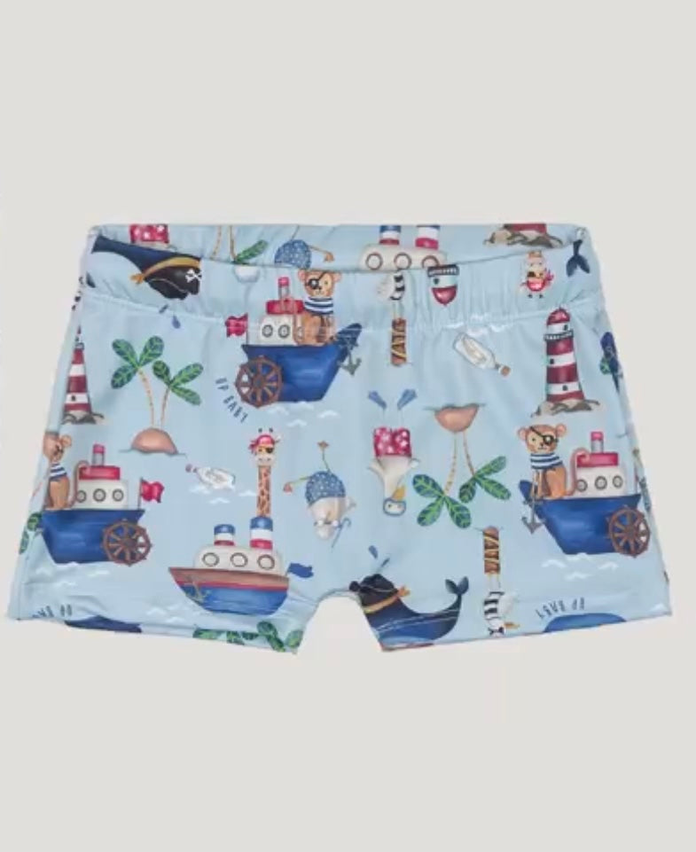 Pirate Animals Swim Briefs