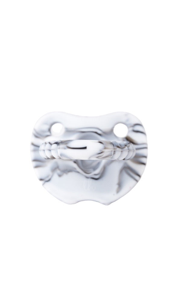 Zebra Flat Silicone Soother