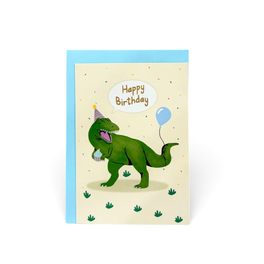 Birthday Dino Greeting Card