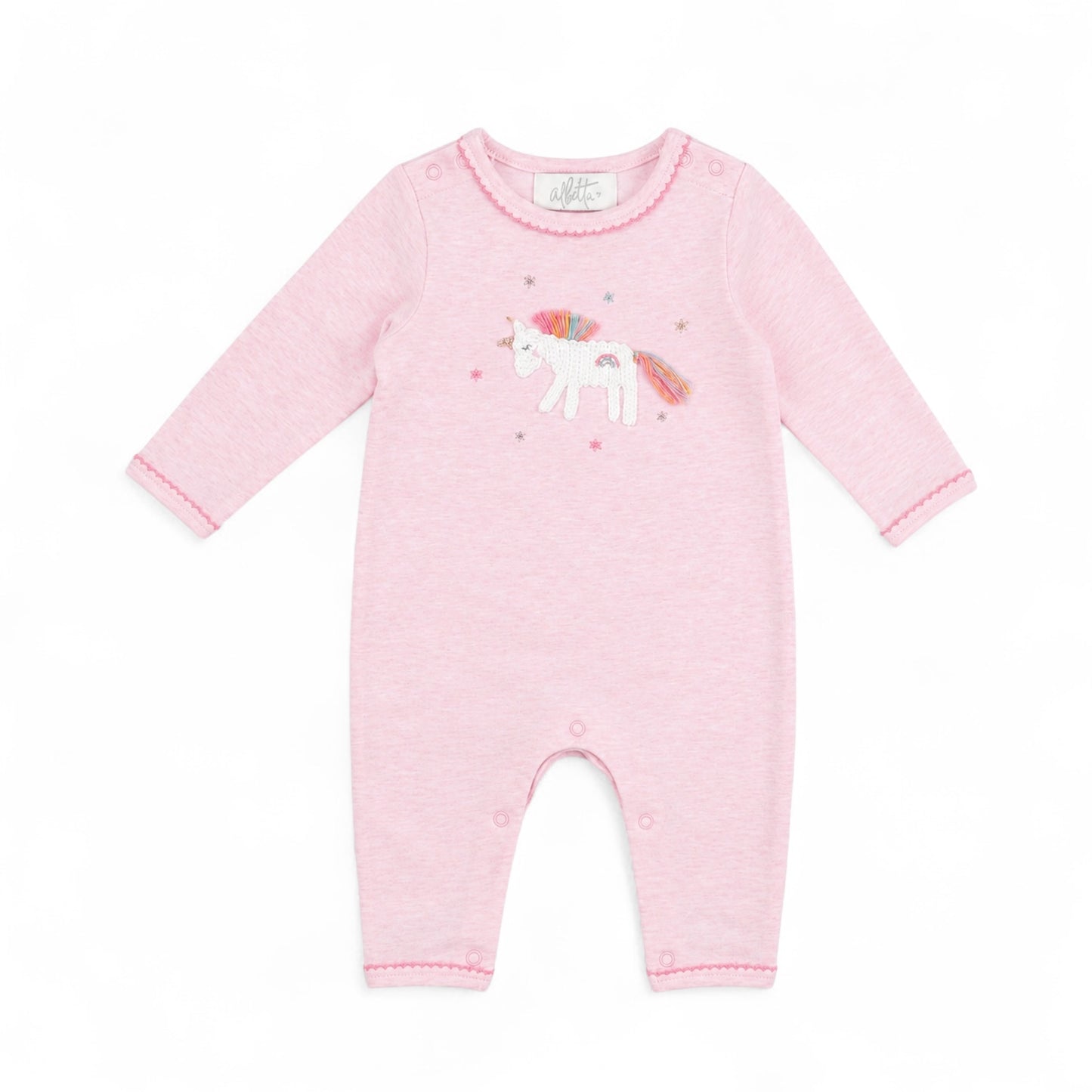 Pink Unicorn Romper