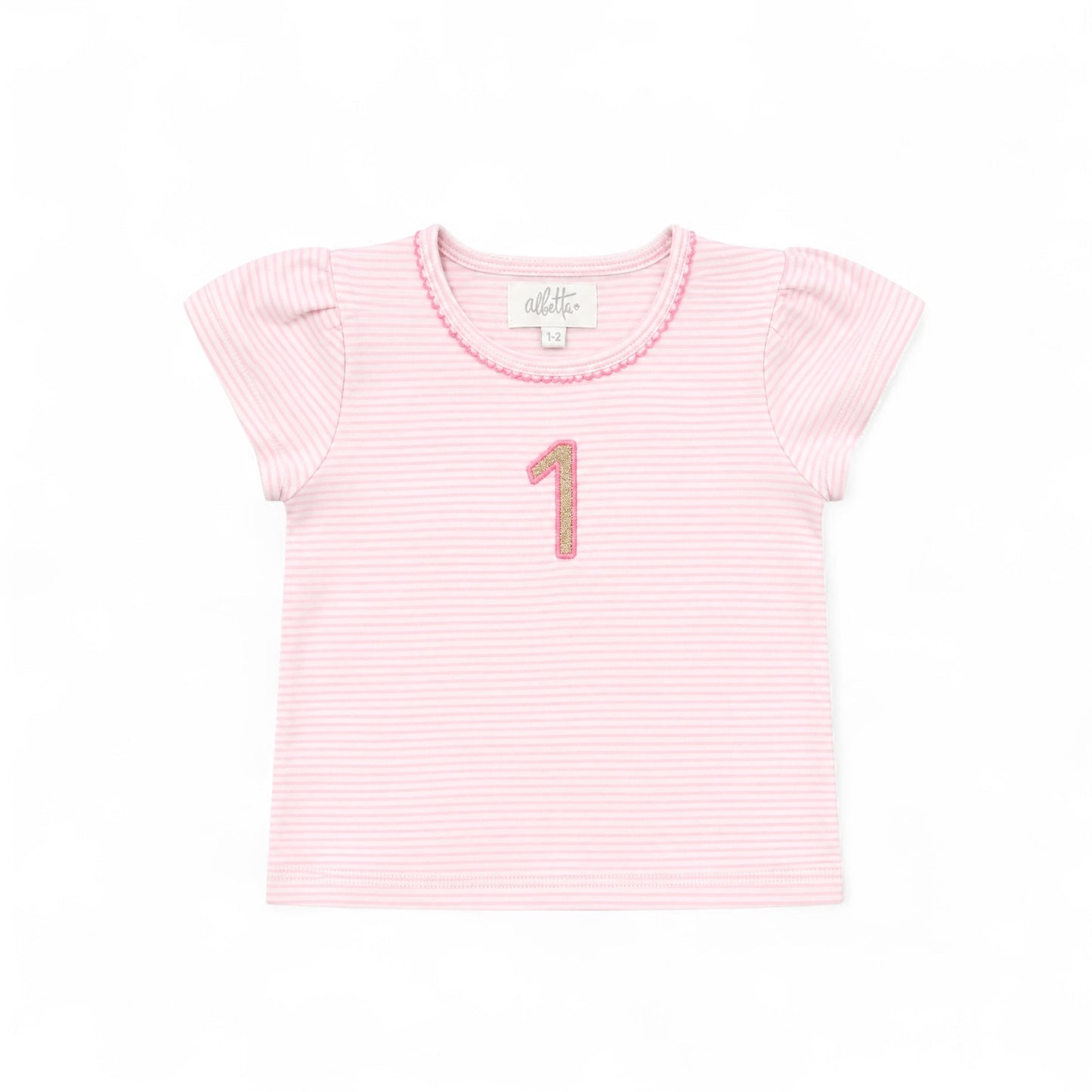 1st Year Girl Birthday Tee