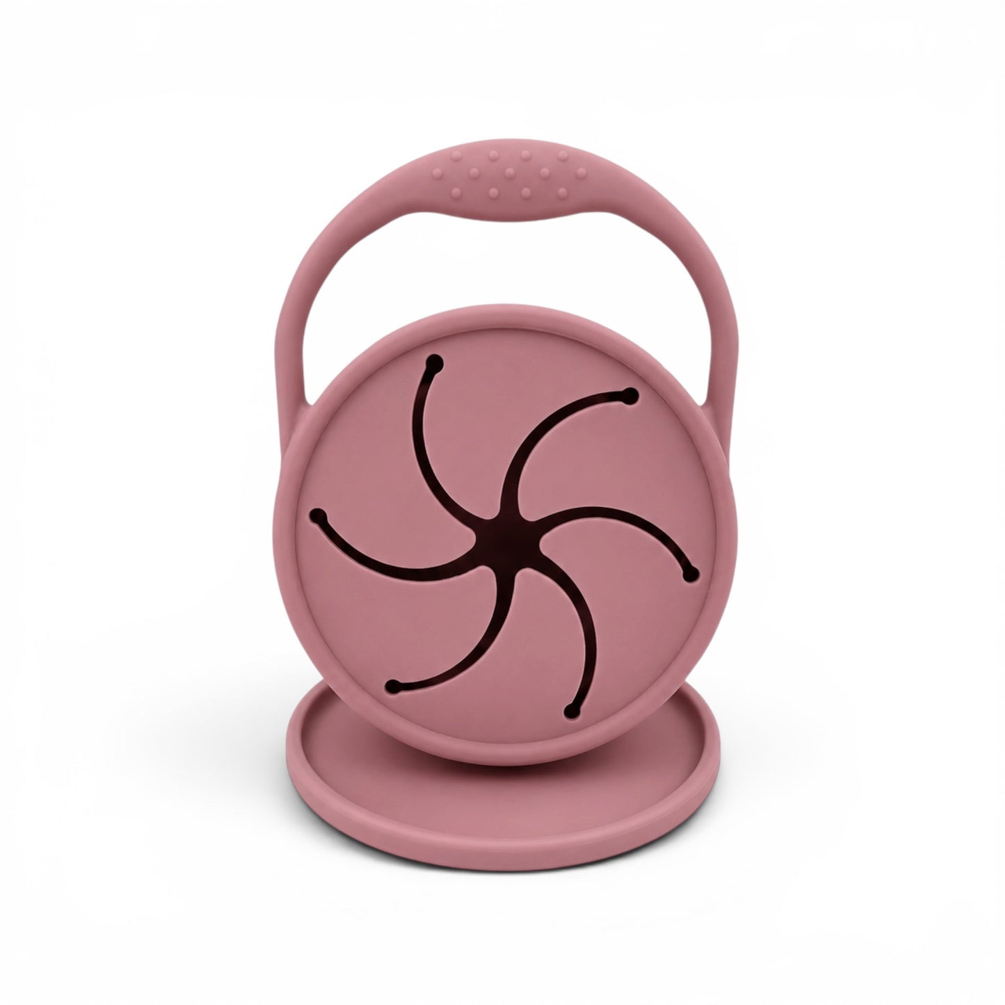 Mauve Silicone Snack Cup
