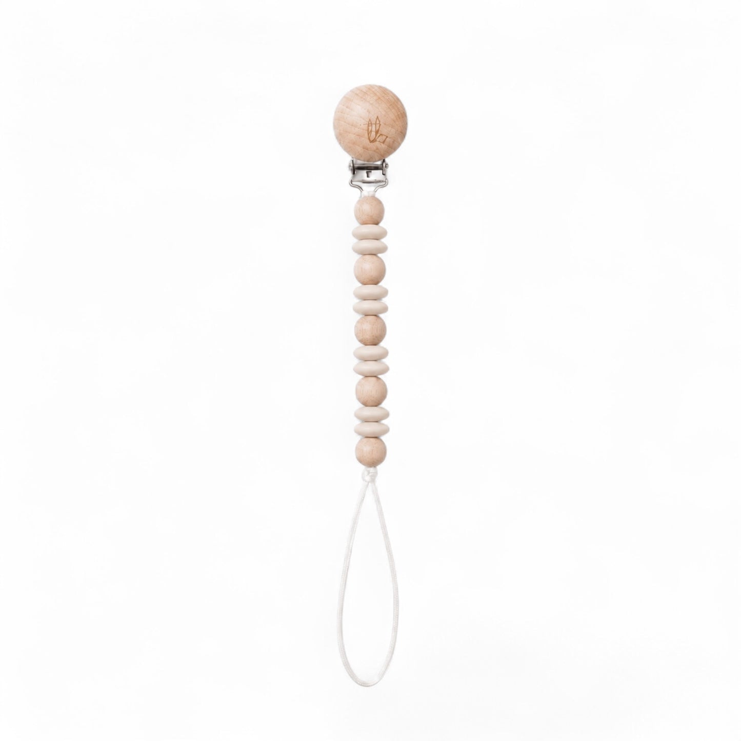 Navajo Beige Ori Pacifier Clip