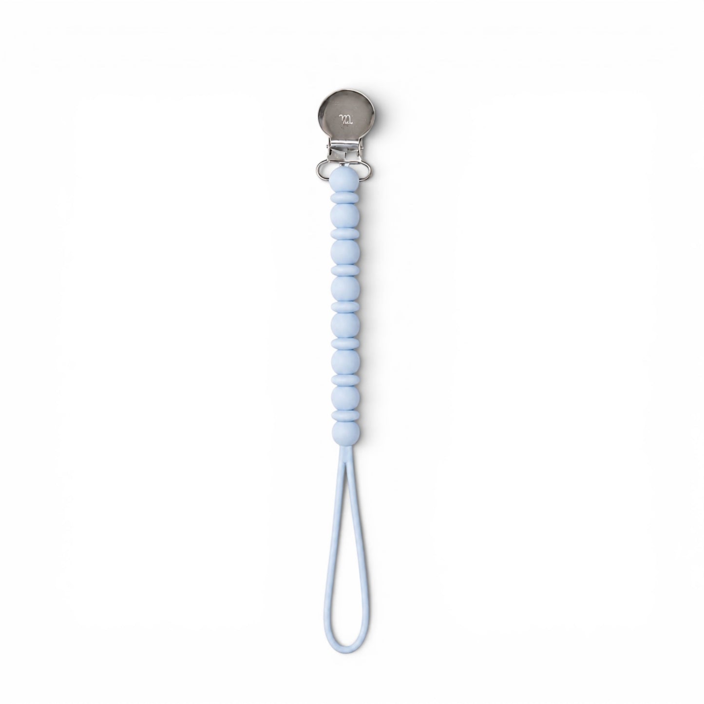 Baby Blue Mason Pacifier Clip