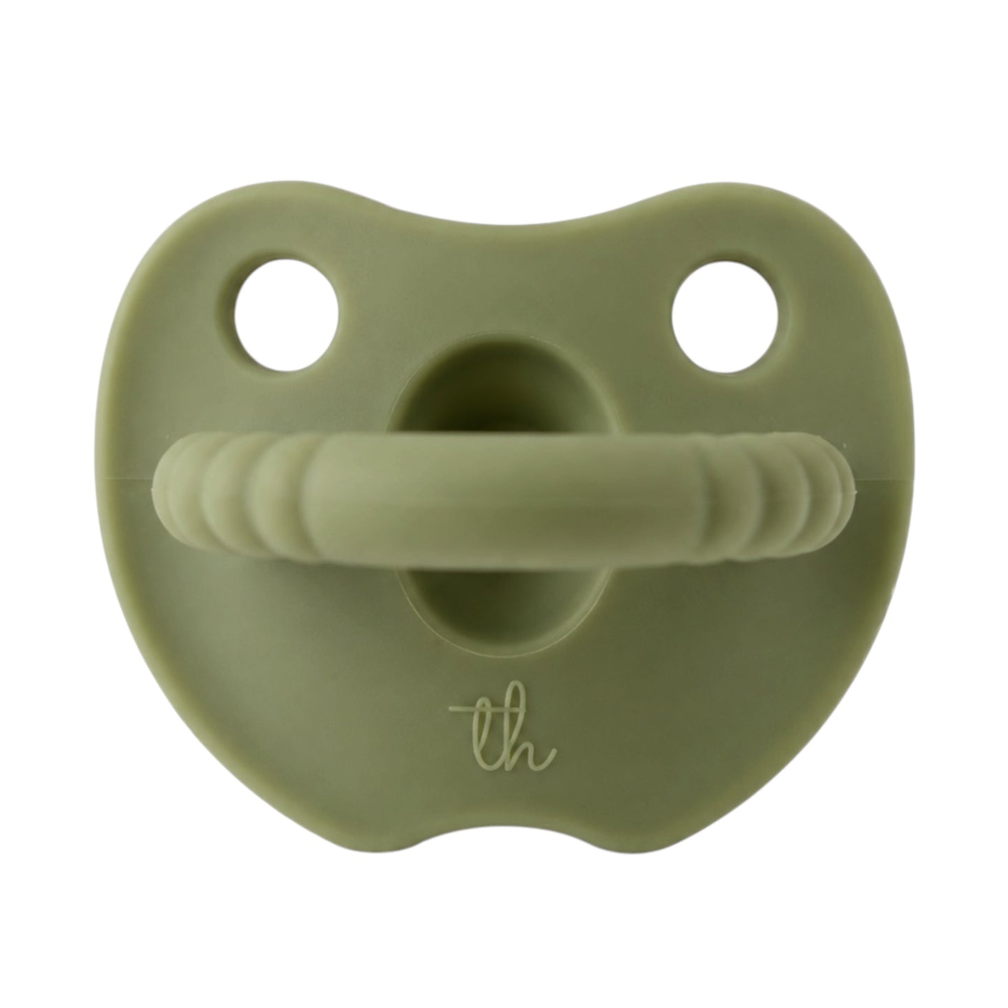 Army Green Flat Silicone Soother