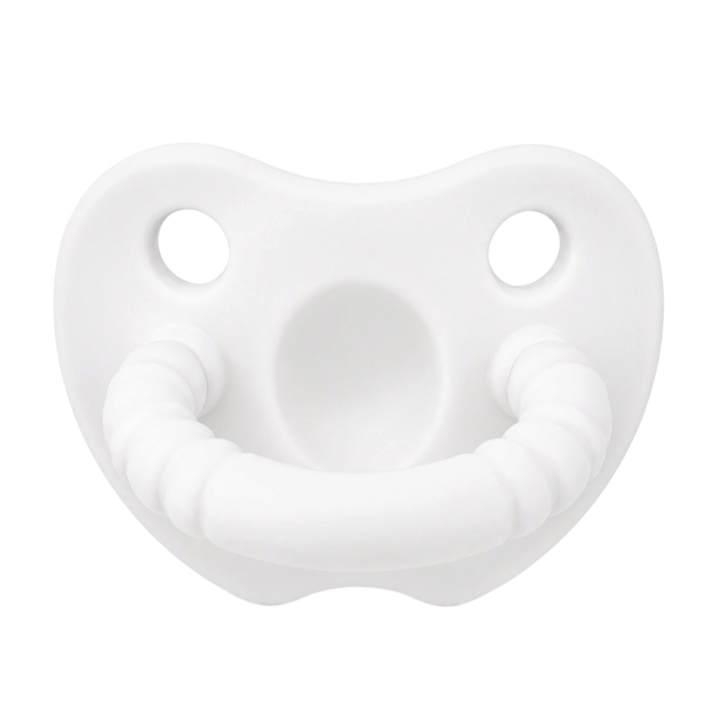 Cotton Flat Silicone Soother