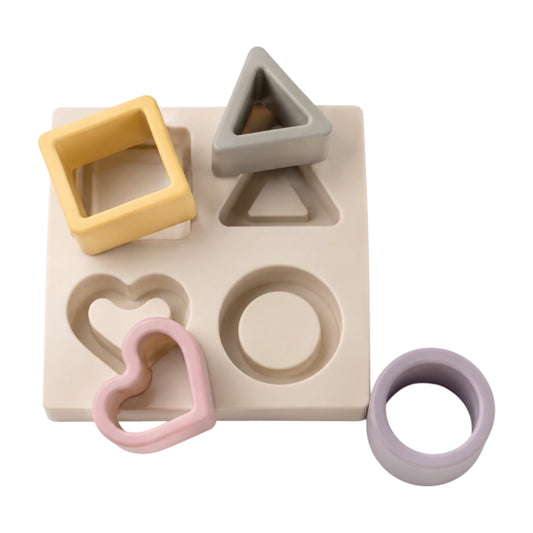 Earthy Silicone Puzzle + Teether