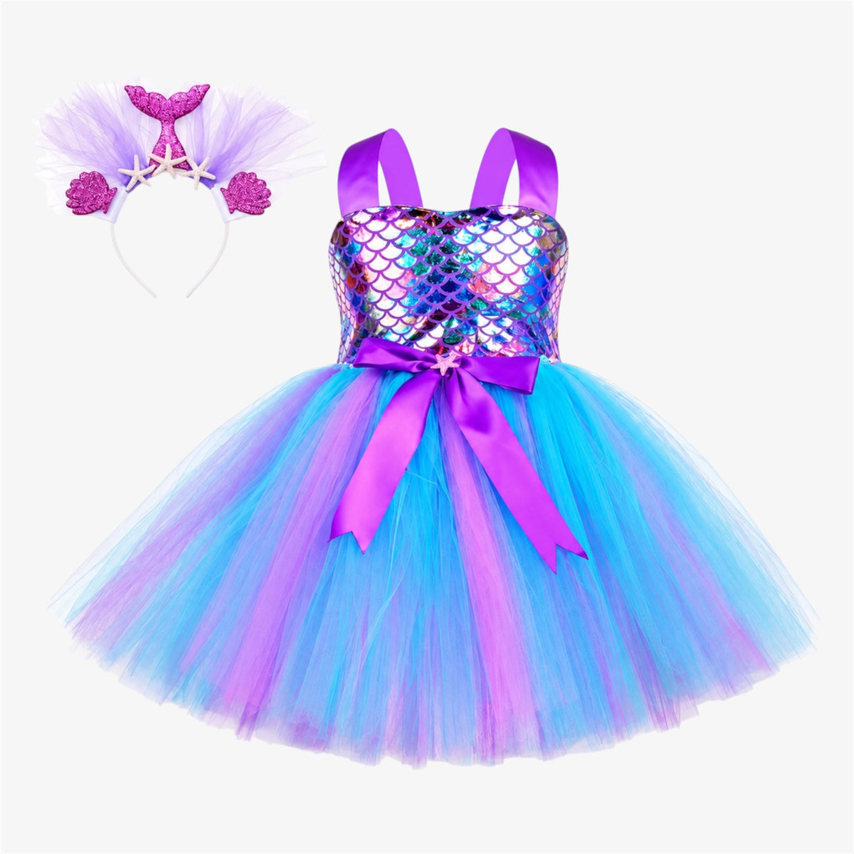 Mermaid Tutu with Headband