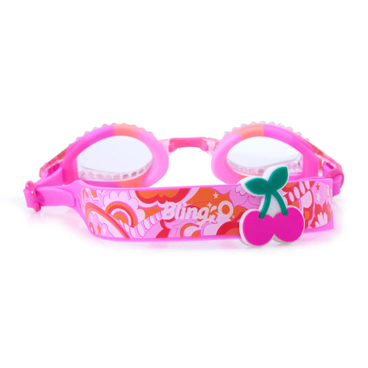 Dreamy Pink Glitter Goggles