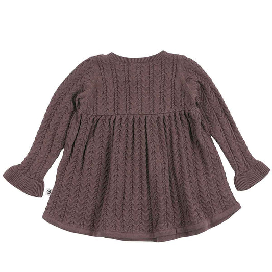 Brown Knit Dress