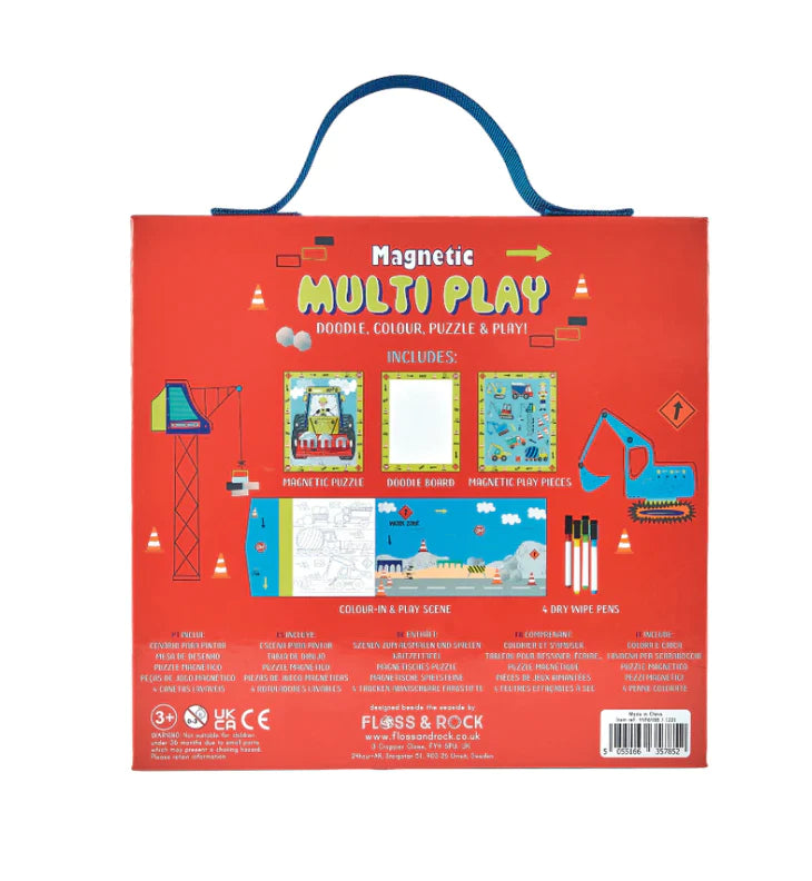 Construction Magnetic Multi Play Scene