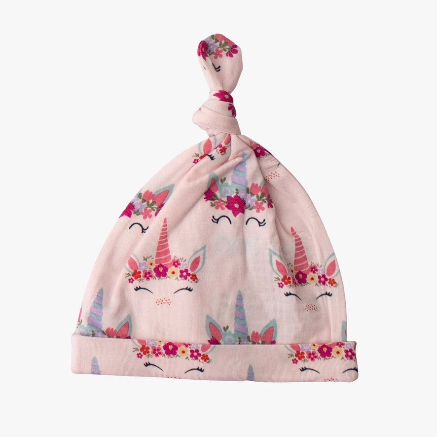 Unicorn Dreams Top Knot Hat