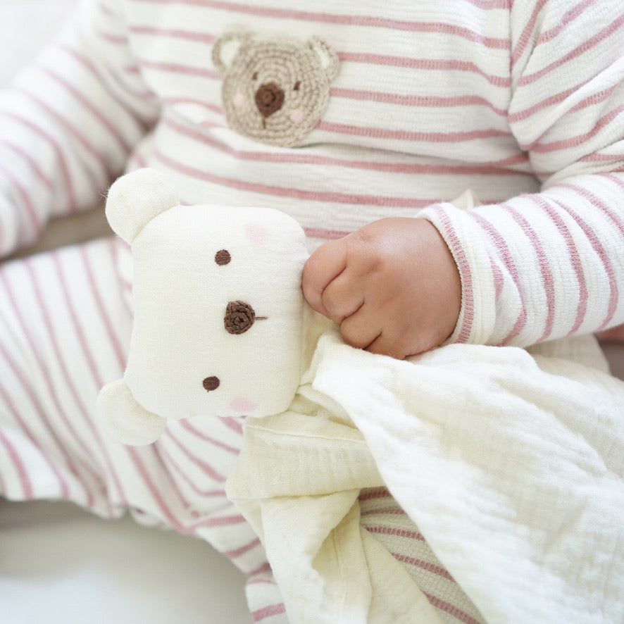 Cream Bear Cuddle Toy