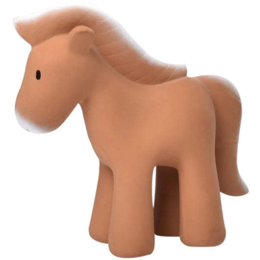Horse Organic Rattle, Teether & Bath Toy