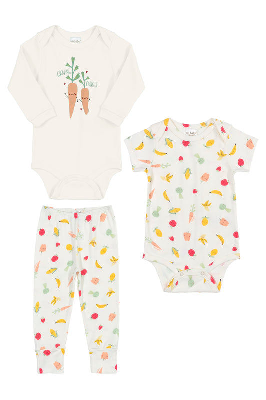 Fruits & Veggies Three Piece Gift Set