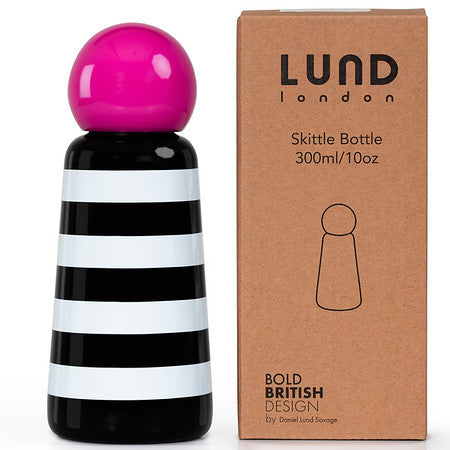 Stripped & Hot Pink Mini Skittle Bottle