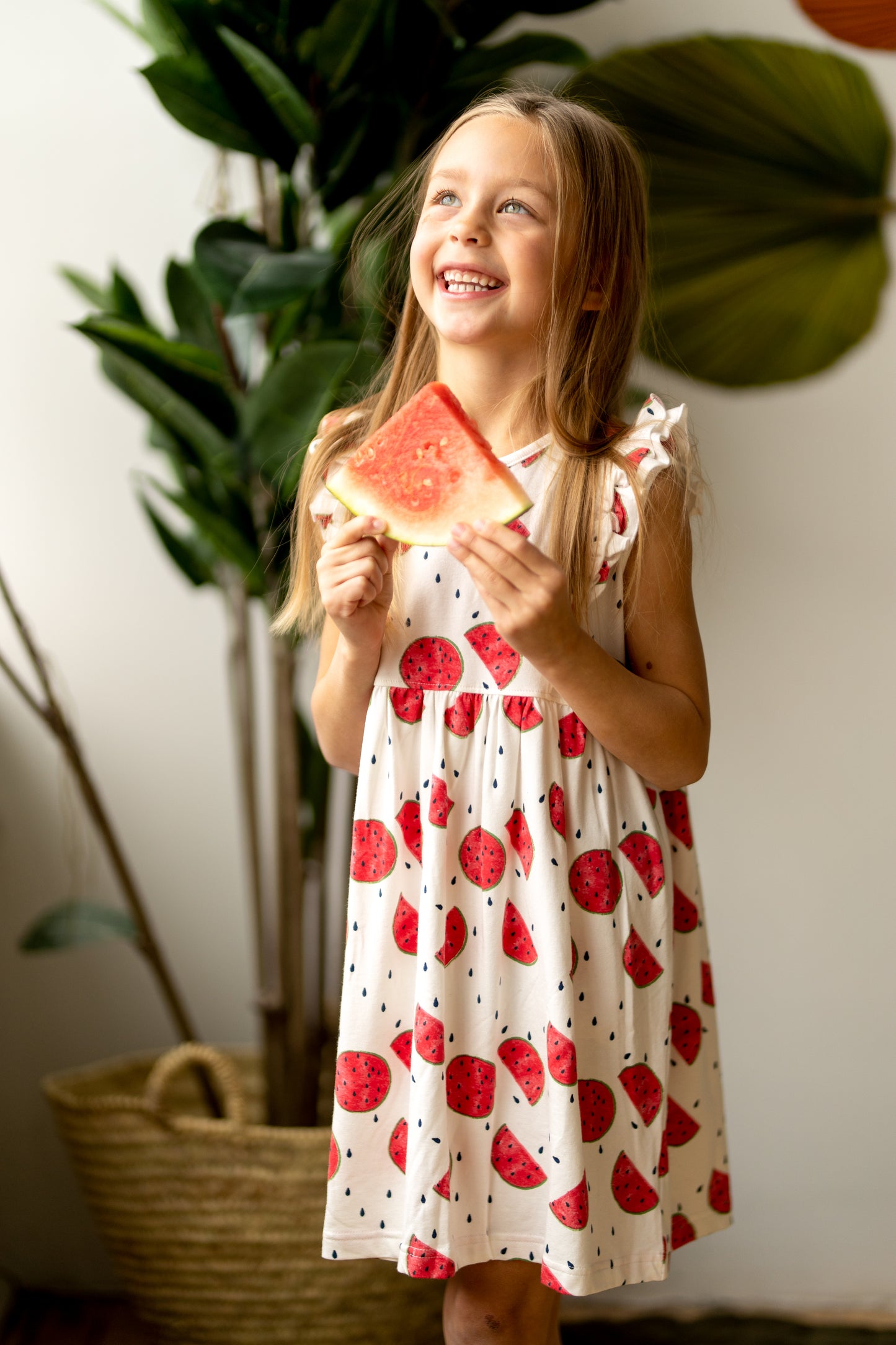 Watermelon Ruffle Dress