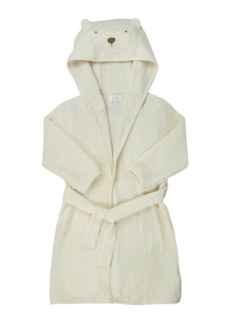 Bear Muslin Robe