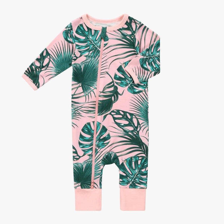Palm Springs Zip Romper