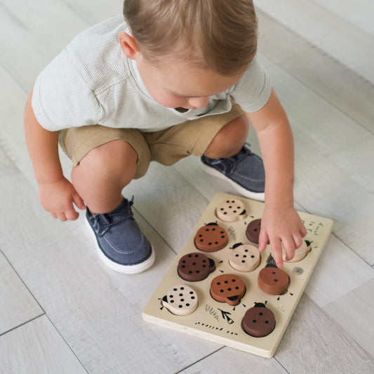 Ladybugs Wooden Tray Puzzle