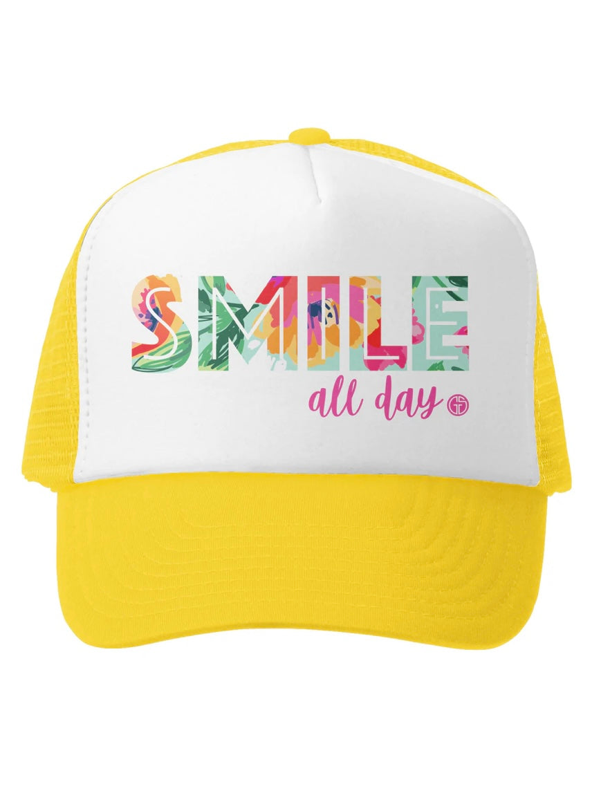 "Smile All Day" Cap