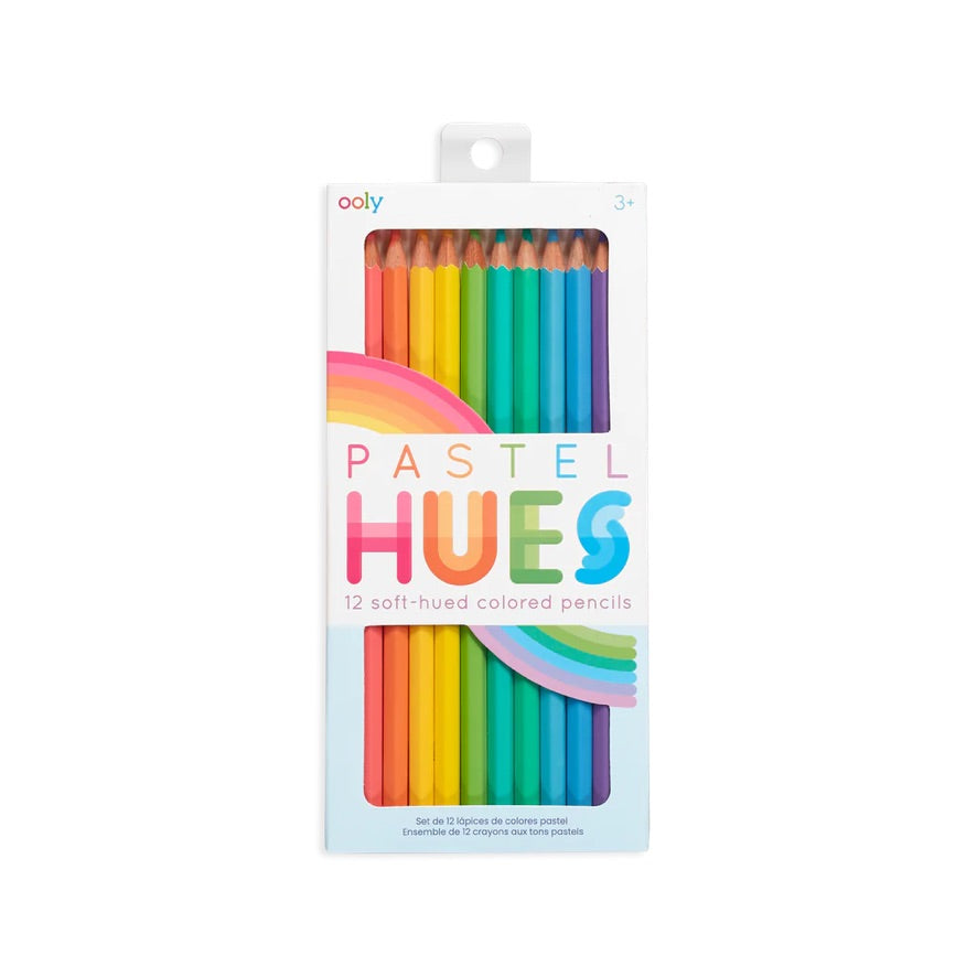 Pastel Hues Colored Pencils