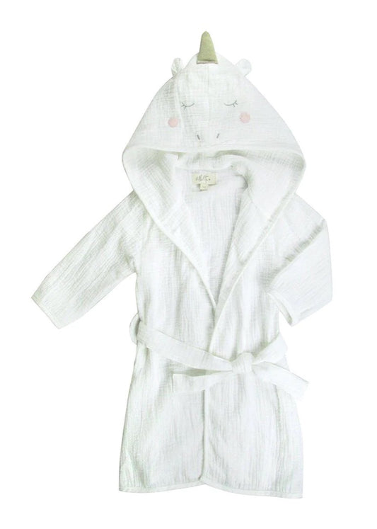 Unicorn Muslin Robe