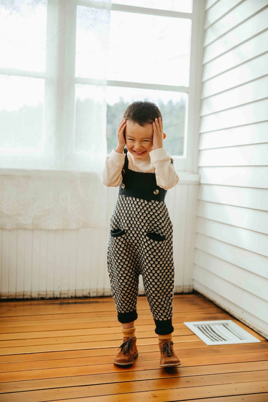 Cypress & Cream Knit Overall