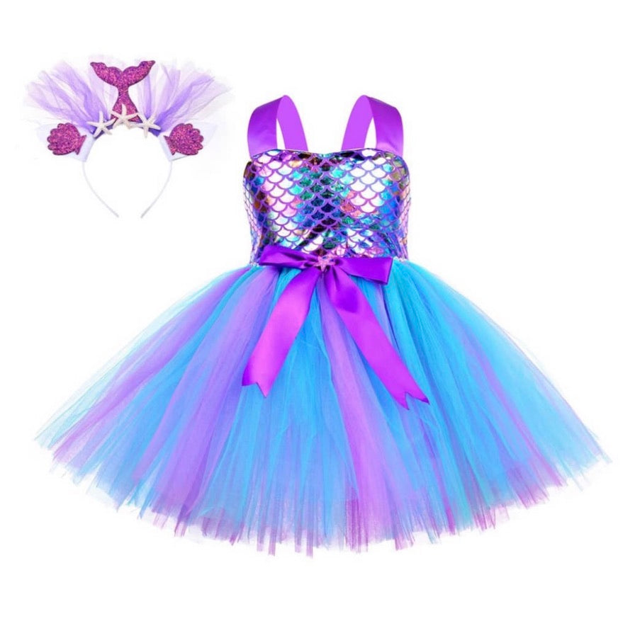 Mermaid Tutu with Headband
