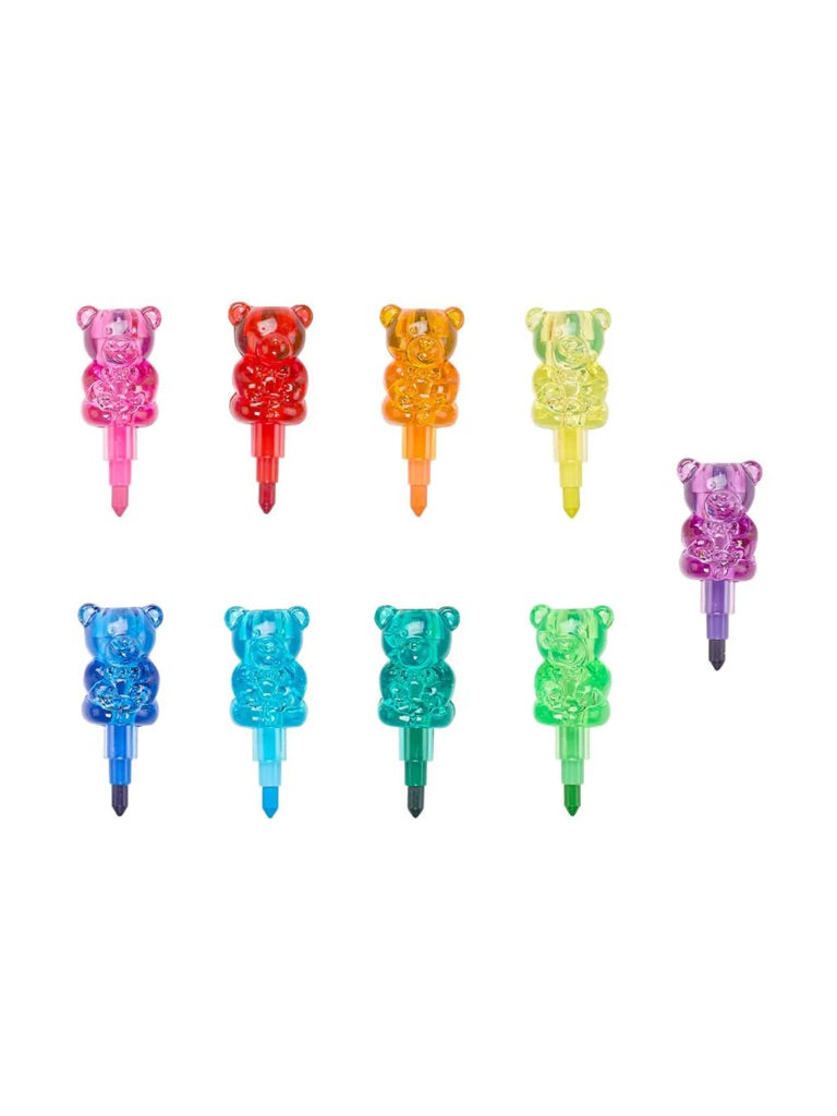 Bunch O' Bears Gummy Bear Stacking Crayon