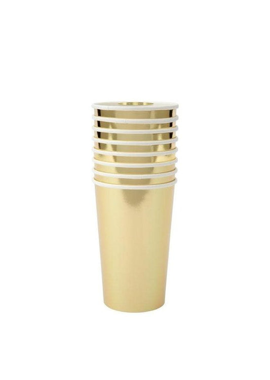 Gold Highball Cups
