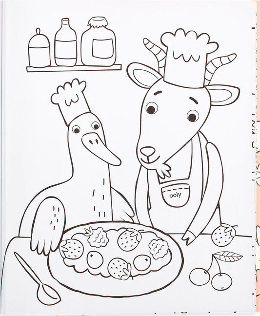 Little Farm Friends Coloring Book