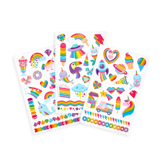 Tattoo-Palooza Rainbow Temporary Tattoos