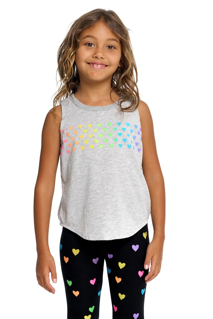 Rainbow Hearts Tee