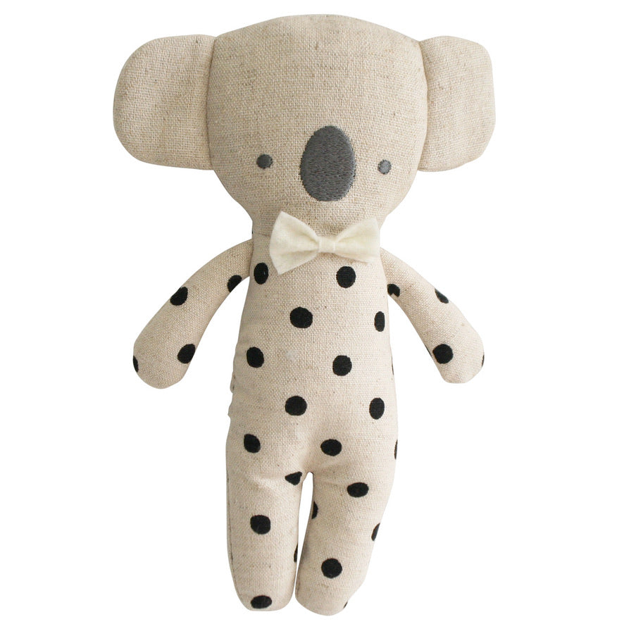 Polka Dot Mini Koala Squeaker