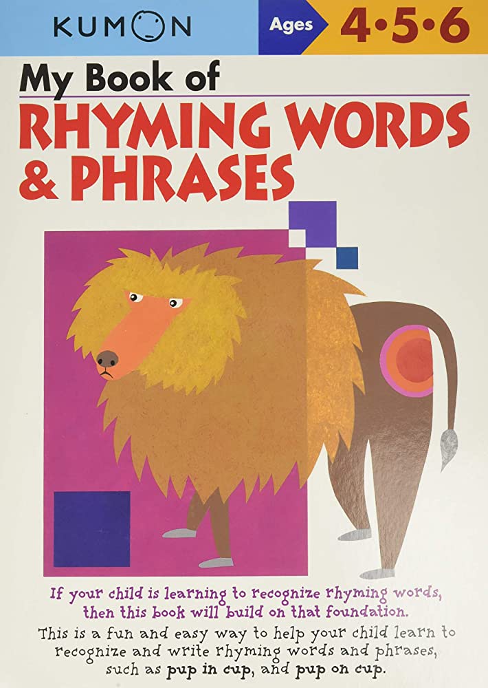My Book Of Rhyming Words And Phrases