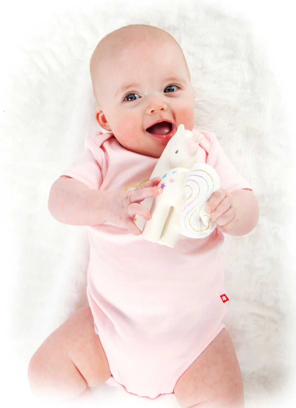 Cotton Candy Unicorn Rattle