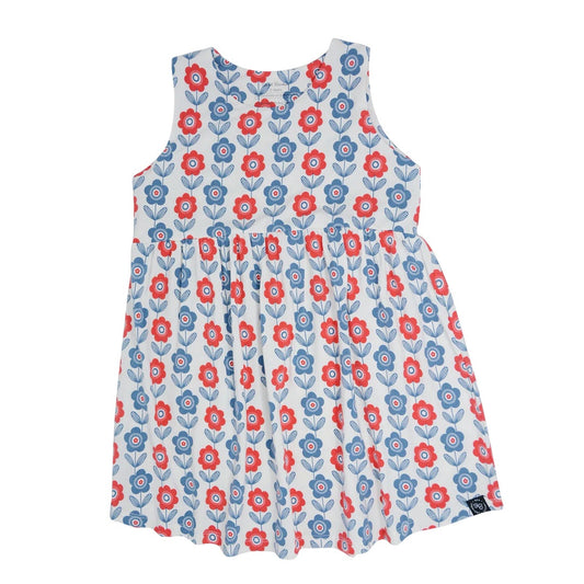 Floral Crescent Dress