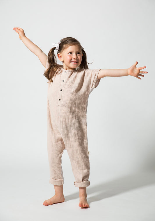 Nude Remix Romper