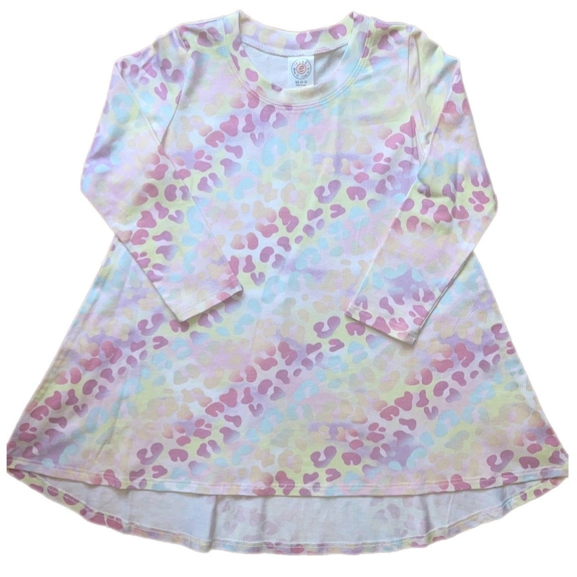 Pastel Leopard Dress