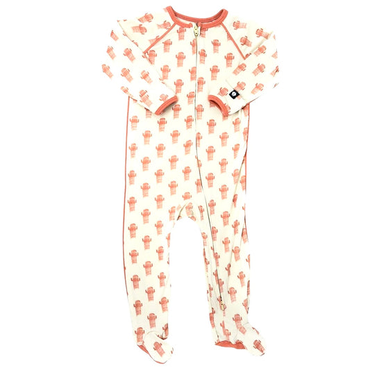 Cactus Zip Footie