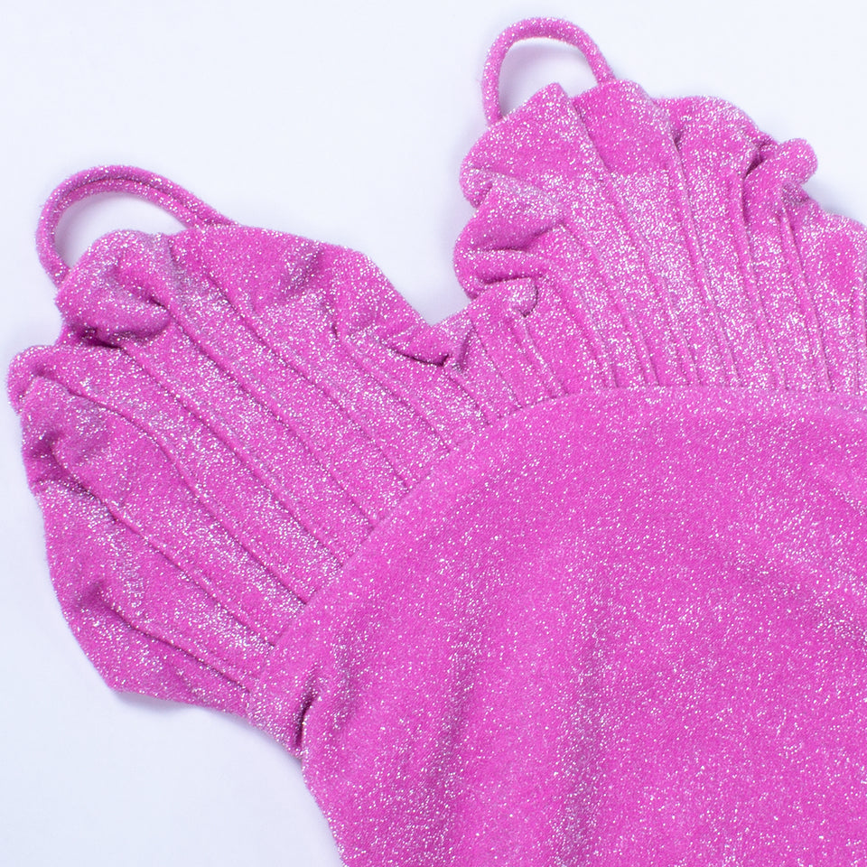 Pink Shimmer Mermaid Swimsuit