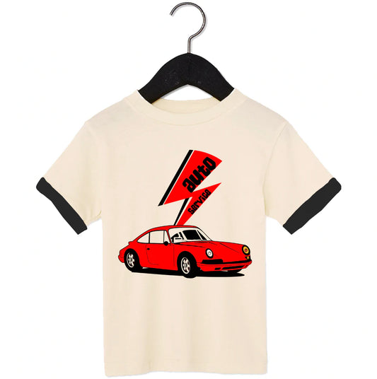 Auto Service Cream Tee