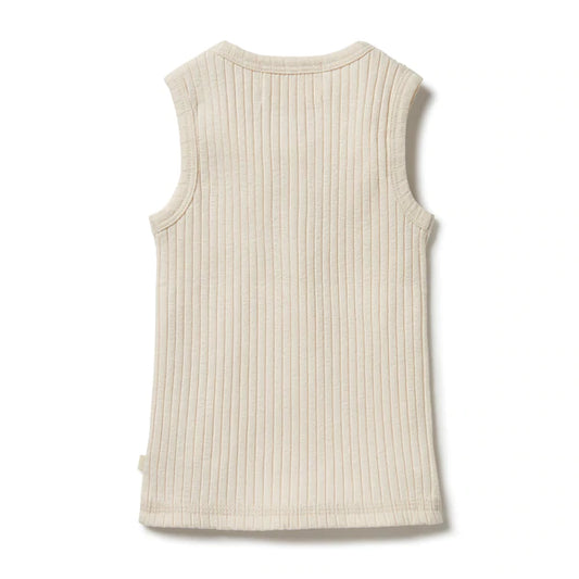 Sleeveless Rib Tank
